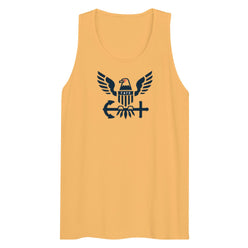 FAFO / Mens Bitcoin Tank Top - SVRN_T - The Orange Habit