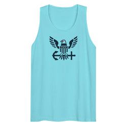 FAFO / Mens Bitcoin Tank Top - SVRN_T - The Orange Habit