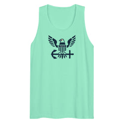 FAFO / Mens Bitcoin Tank Top - SVRN_T - The Orange Habit