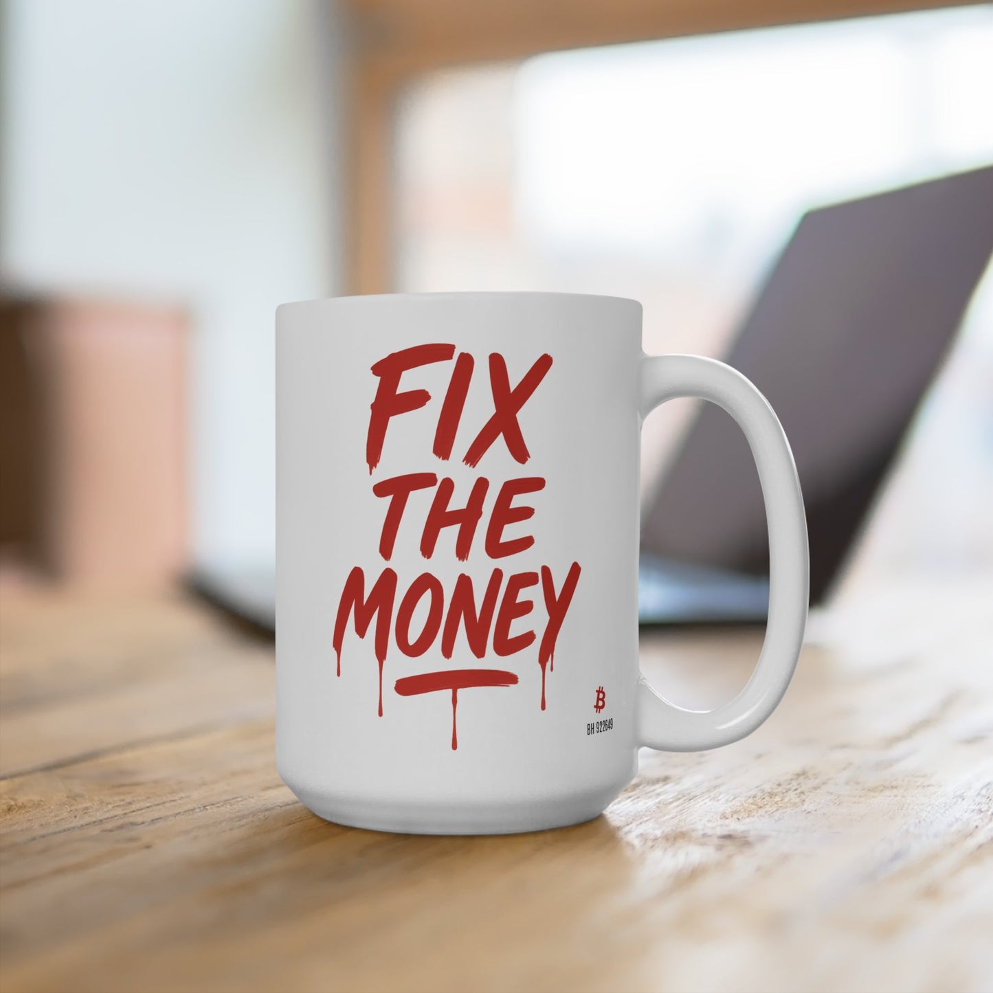 Fix The Money: Bitcoin Mug