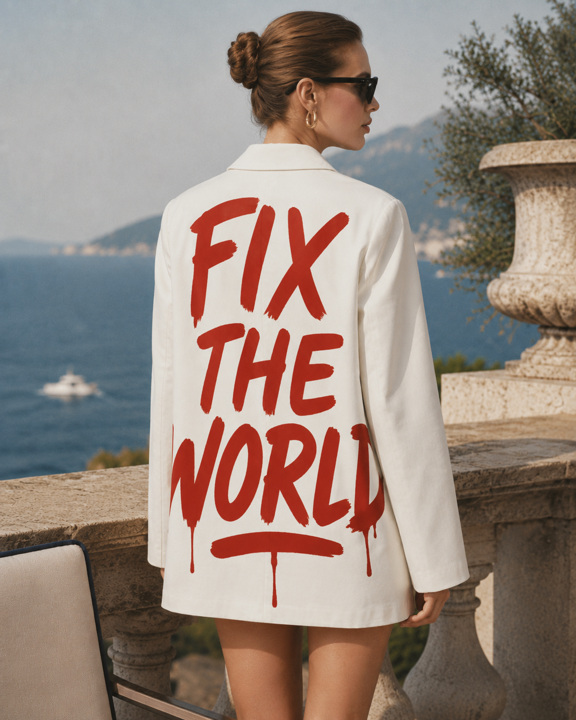 Fix The World: Women's Cotton Blazer