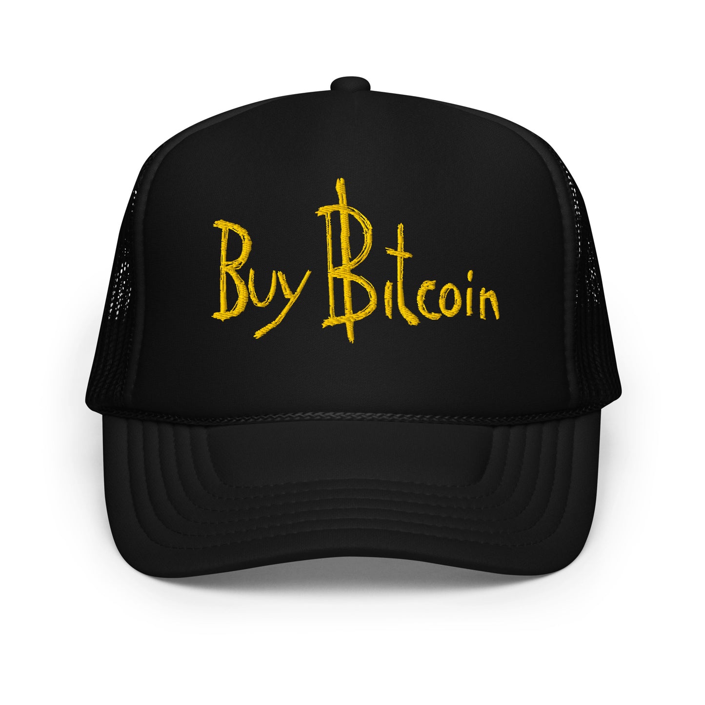 Bitcoin notepad collection black Buy Bitcoin foam trucker hat