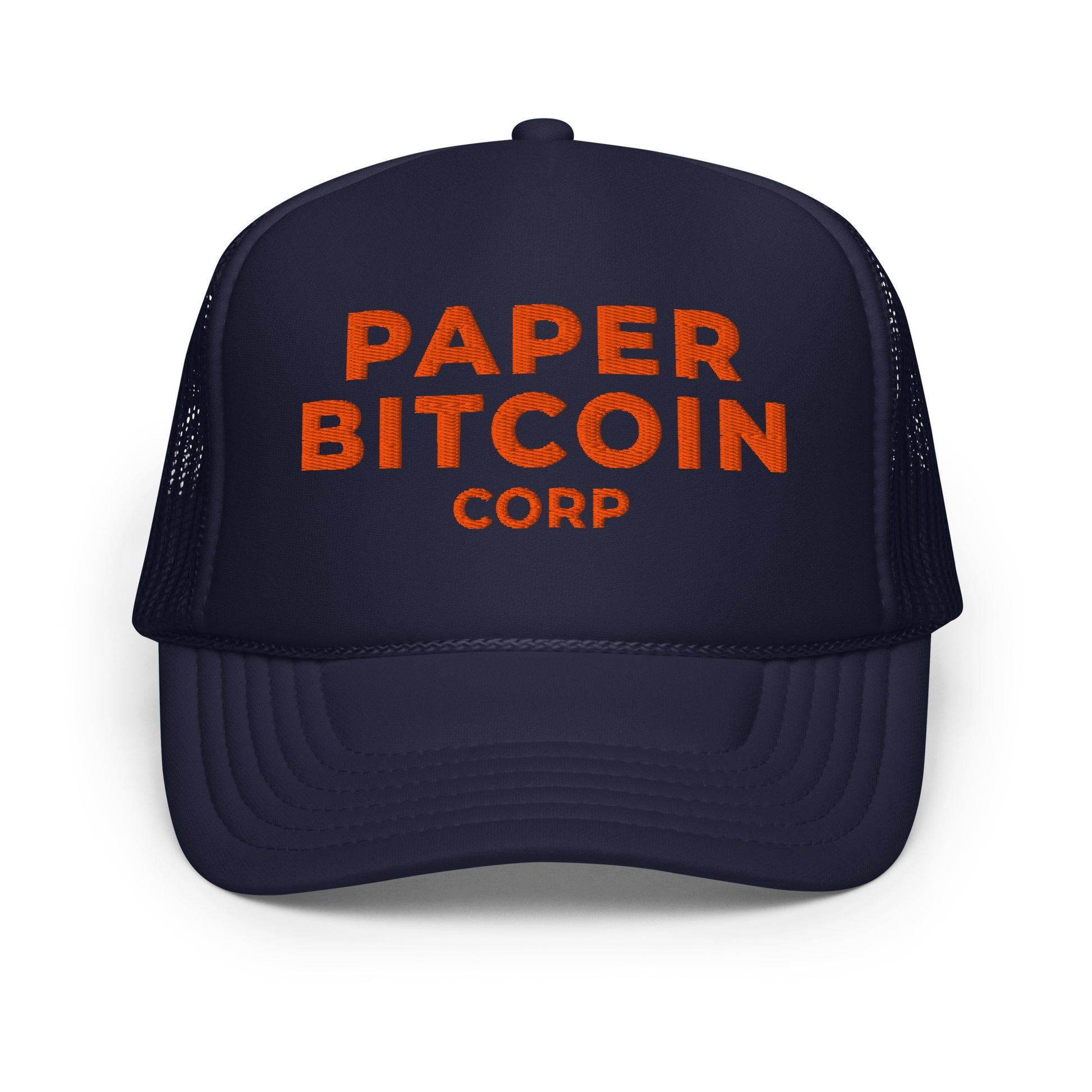 Paper Bitcoin Corp / Foam Trucker Hat - SVRN_T Hats - The Orange Habit