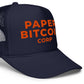 Paper Bitcoin Corp / Foam Trucker Hat - SVRN_T Hats - The Orange Habit