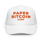 Paper Bitcoin Corp / Foam Trucker Hat - SVRN_T Hats - The Orange Habit