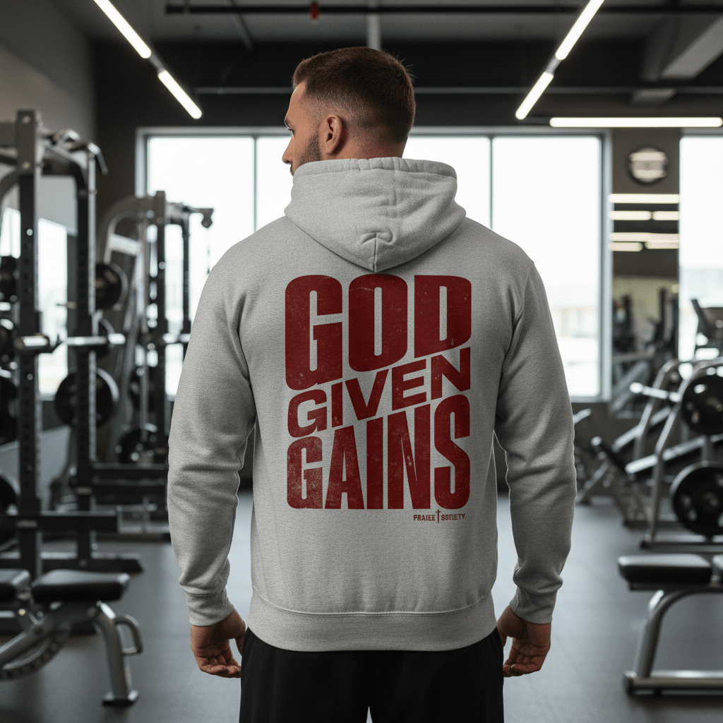 God Given Gains Unisex Hoodie - SVRN Society