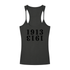 (Dark Grey) tank top with &