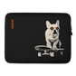 HODL DOG - Frenchie / Bitcoin Laptop Sleeve - Orange Habit Home - The Orange Habit