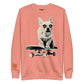 HODL DOG - Frenchie / Bitcoin Sweatshirt - SVRN_T - The Orange Habit