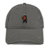 HONEY BADGER / Distressed Bitcoin Dad Hat - SVRN_T Hats - The Orange Habit
