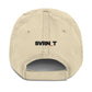 HONEY BADGER / Distressed Bitcoin Dad Hat - SVRN_T Hats - The Orange Habit