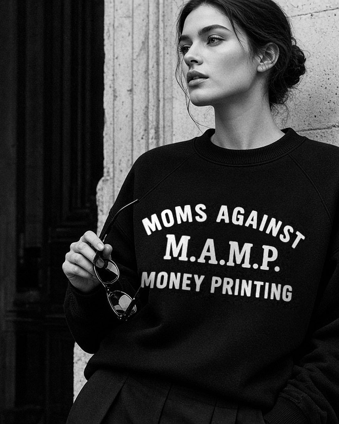 M.A.M.P. sweatshirt, editorial lifestyle, Instagram 1080x1350