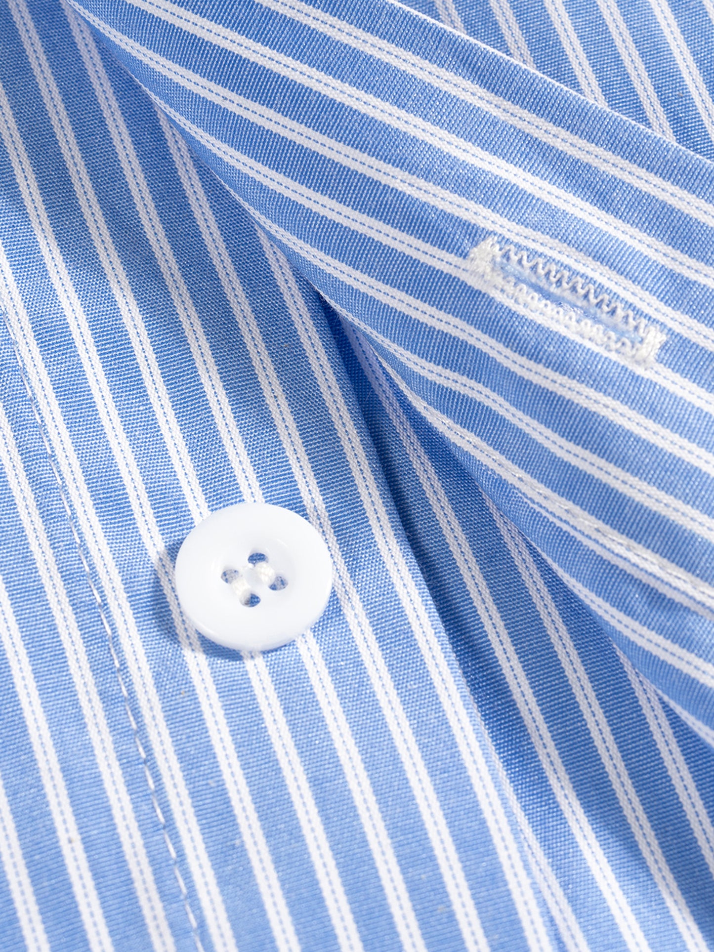 Bitcoin Americana: Striped Boxy Shirt