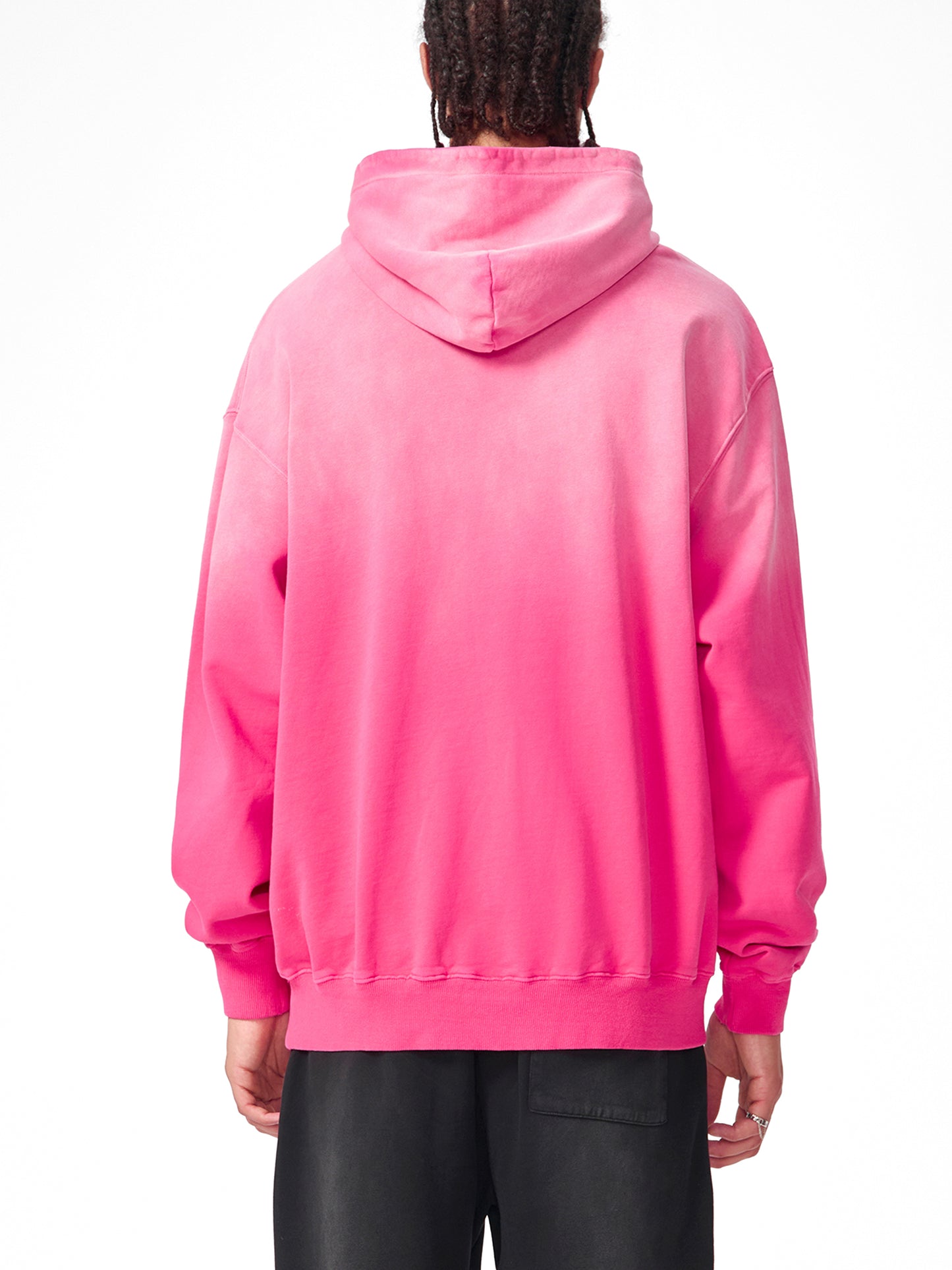 Bitcoin Americana: Sudadera con Capucha Extragrande Decolorada
