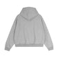 Manna Bitcoin: Contrast Plaid Boxy Zip Hoodie