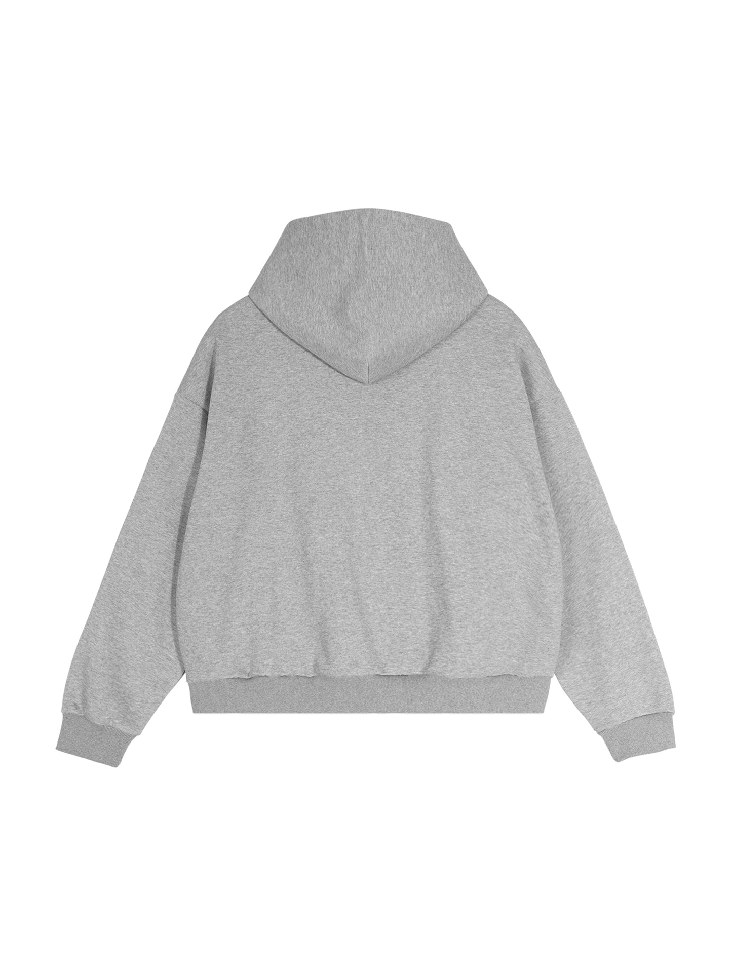 Manna Bitcoin: Contrast Plaid Boxy Zip Hoodie