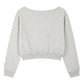 The Orange Habit,Nikki Nakamoto,Women's Bitcoin Sweatshirt,Cropped
