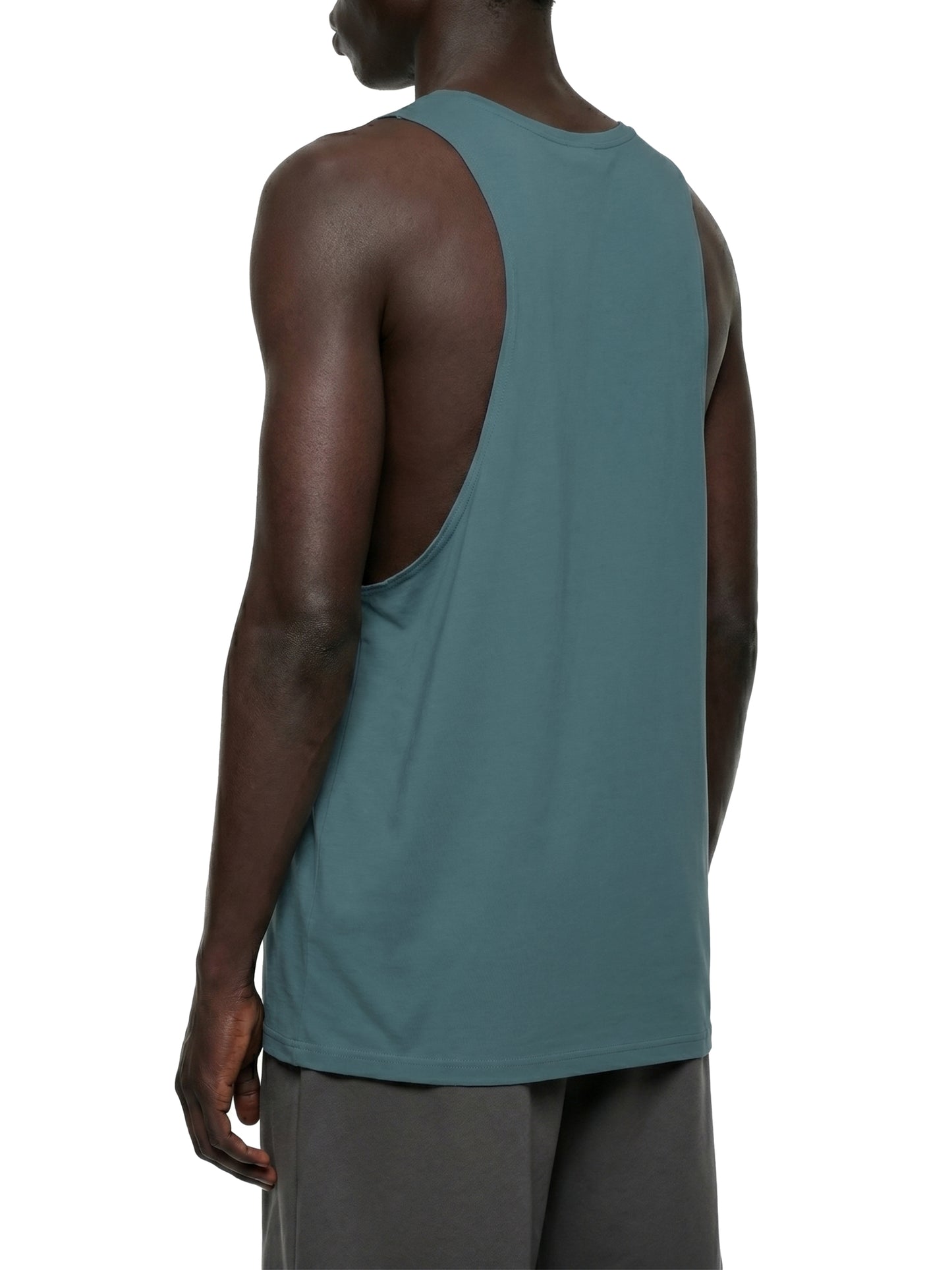 Manna Bitcoin: Camiseta sin mangas con cuello redondo para hombre, negra