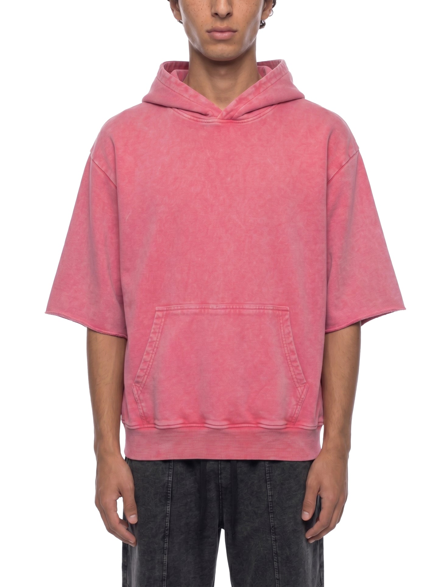 1913: Mineral Wash Short Sleeve Hoodie