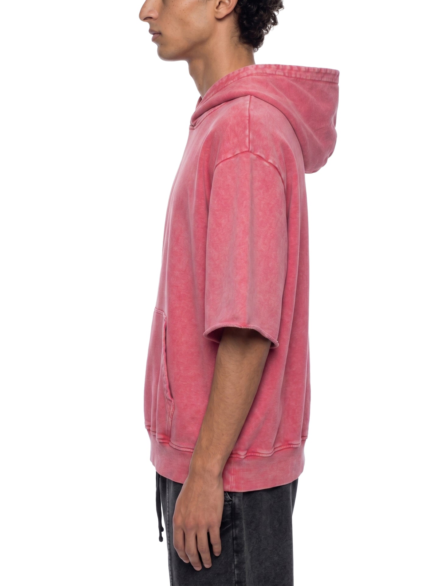 1913: Mineral Wash Short Sleeve Hoodie