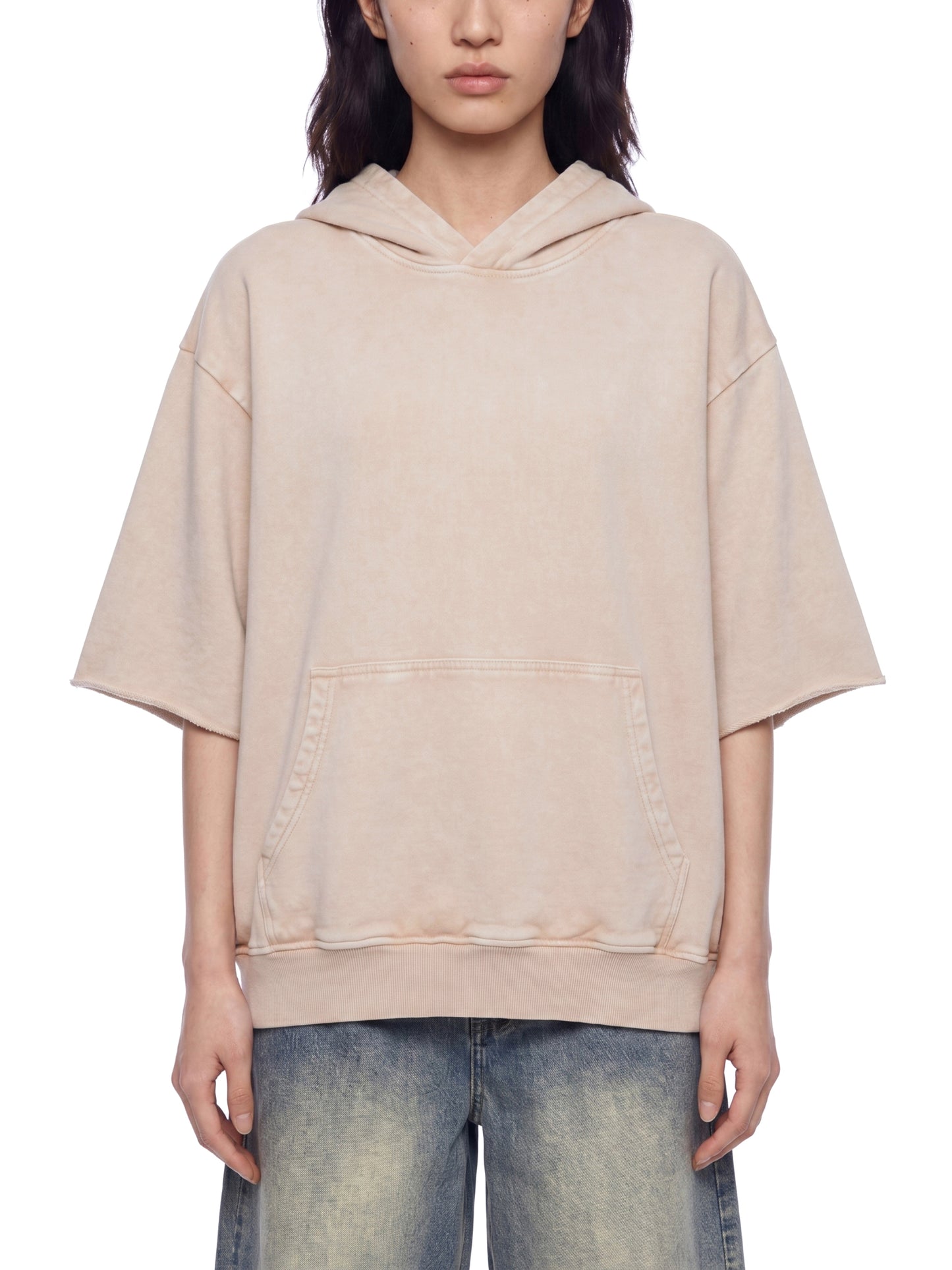 1913: Mineral Wash Short Sleeve Hoodie