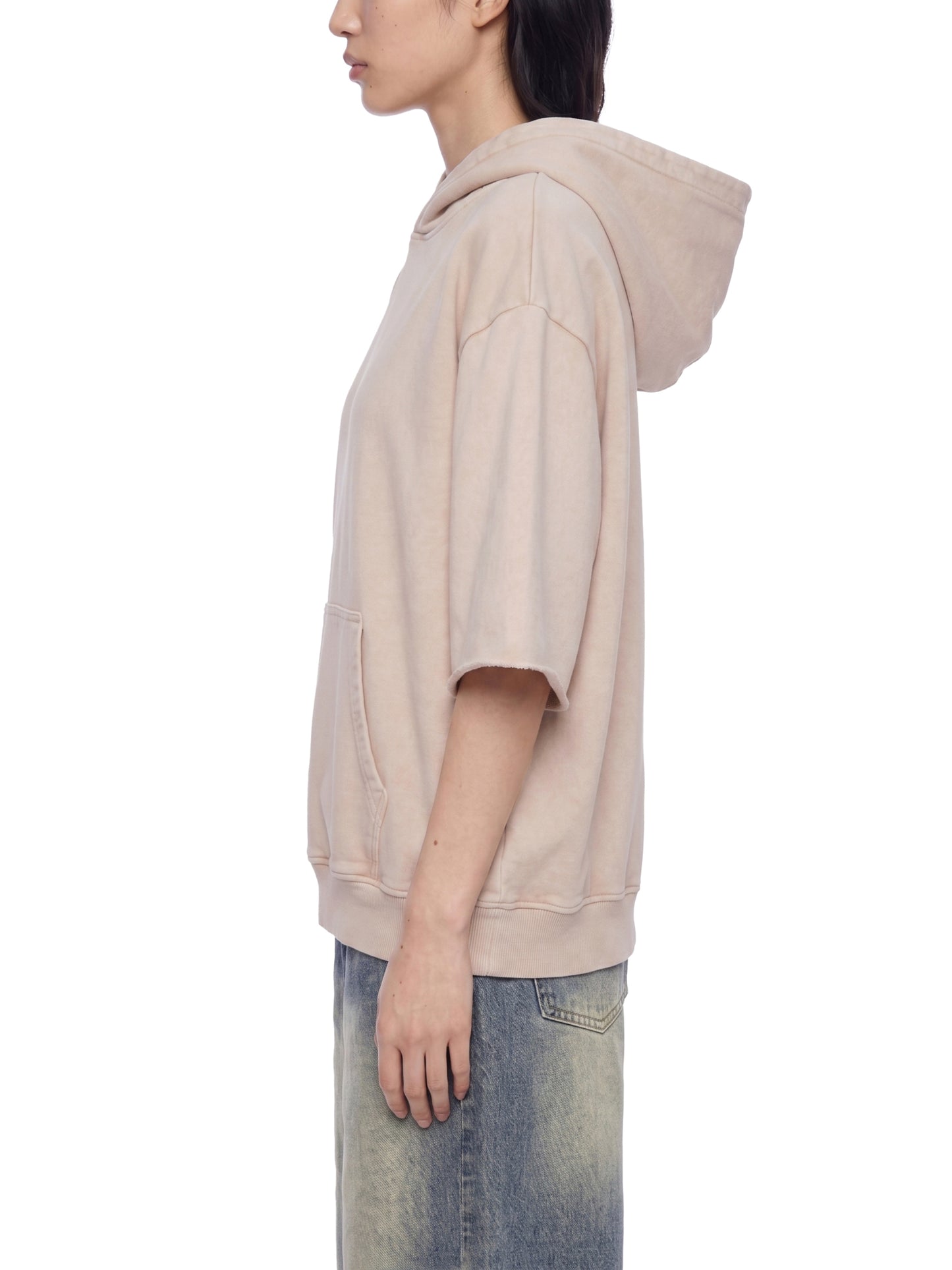 1913: Mineral Wash Short Sleeve Hoodie