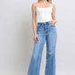 Boutique / Judy Blue Full Size Wide Leg Jeans with Pockets - Judy Blue - The Orange Habit