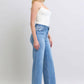 Boutique / Judy Blue Full Size Wide Leg Jeans with Pockets - Judy Blue - The Orange Habit