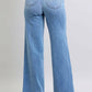 Boutique / Judy Blue Full Size Wide Leg Jeans with Pockets - Judy Blue - The Orange Habit