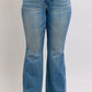 Boutique / Judy Blue MR Tummy Control Vintage Wash Jeans - Judy Blue - The Orange Habit