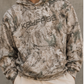 Kayfabe: Oversized Fleece Tree Camo Hoodie