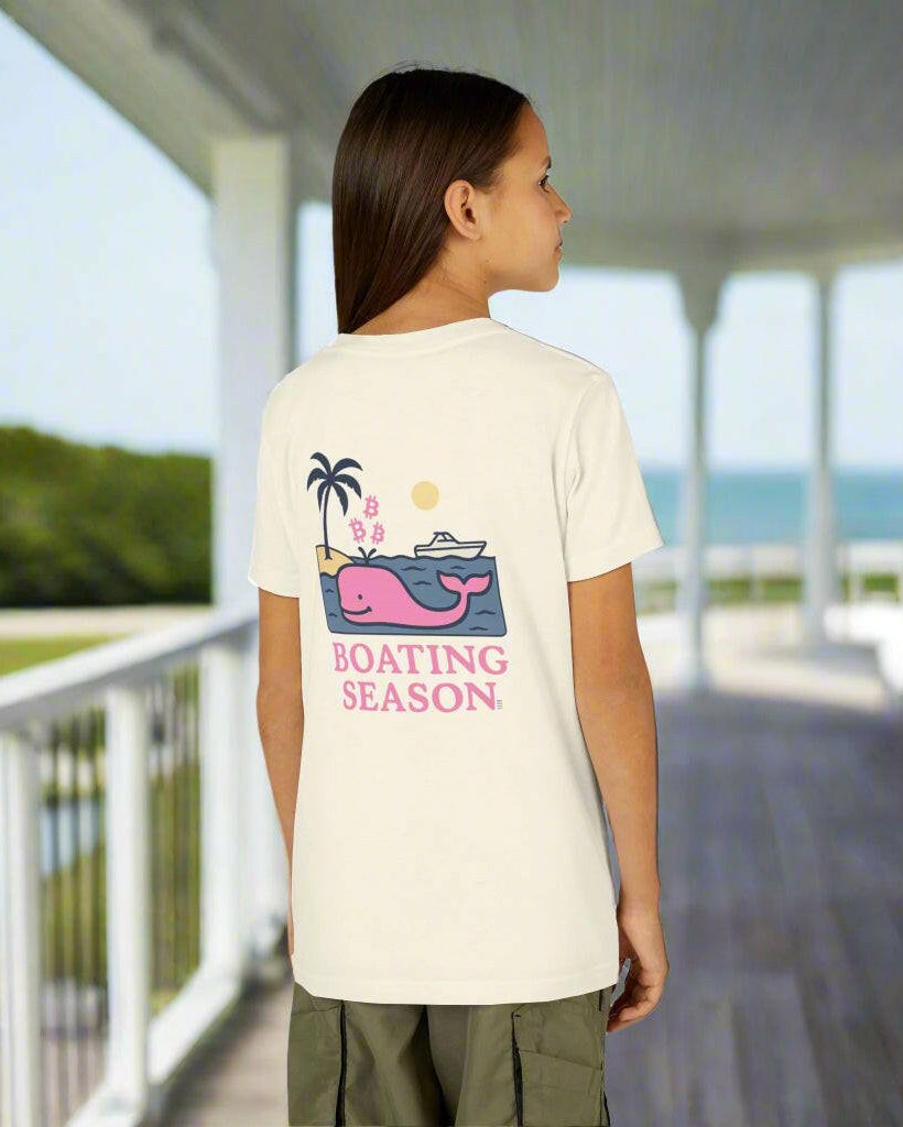 Bitcoin Whale Kid's T-Shirt - Lil'B - The Orange Habit - SVRN Society