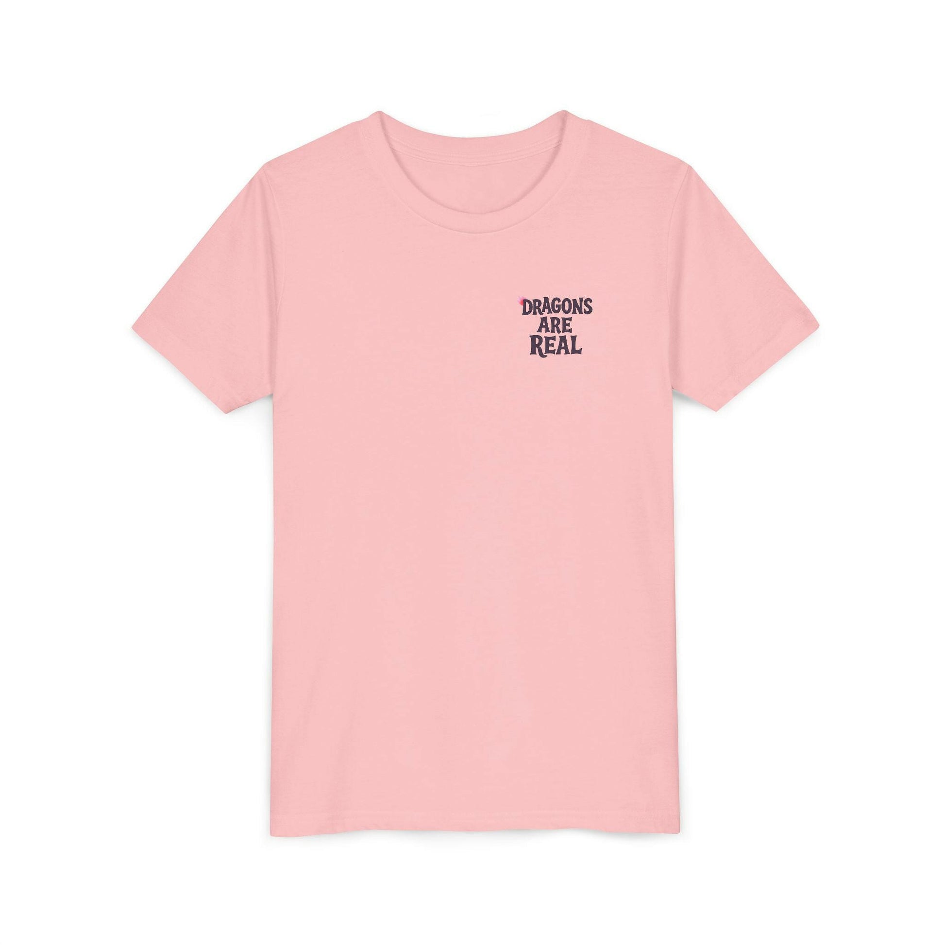 Pink Girl's Bitcoin T-Shirt from the Dragons are Real collection at SVRN Society