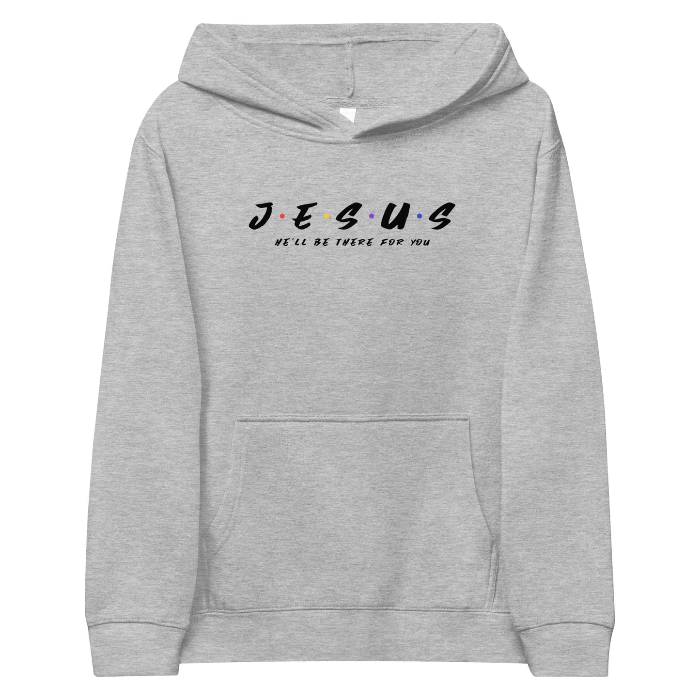 Friends Themed He'll Be There For You Kids' Christian Hoodie