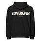Sovereign under God premium unisex zip hoodie in black | Praise Society