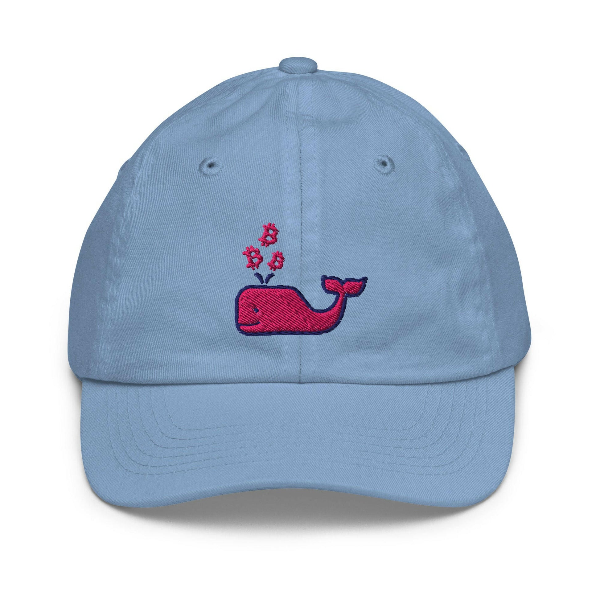 Bitcoin Whale / Kids Pink Bitcoin Hat - Lil'B Hats - The Orange Habit