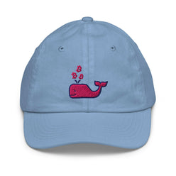 Bitcoin Whale / Kids Pink Bitcoin Hat - Lil'B Hats - The Orange Habit