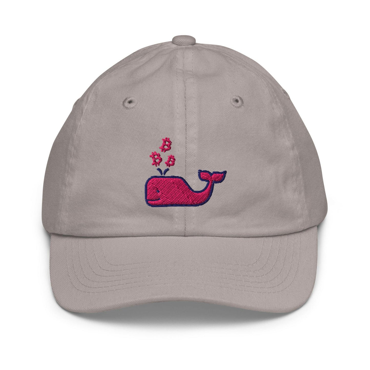 Bitcoin Whale / Kids Pink Bitcoin Hat - Lil'B Hats - The Orange Habit
