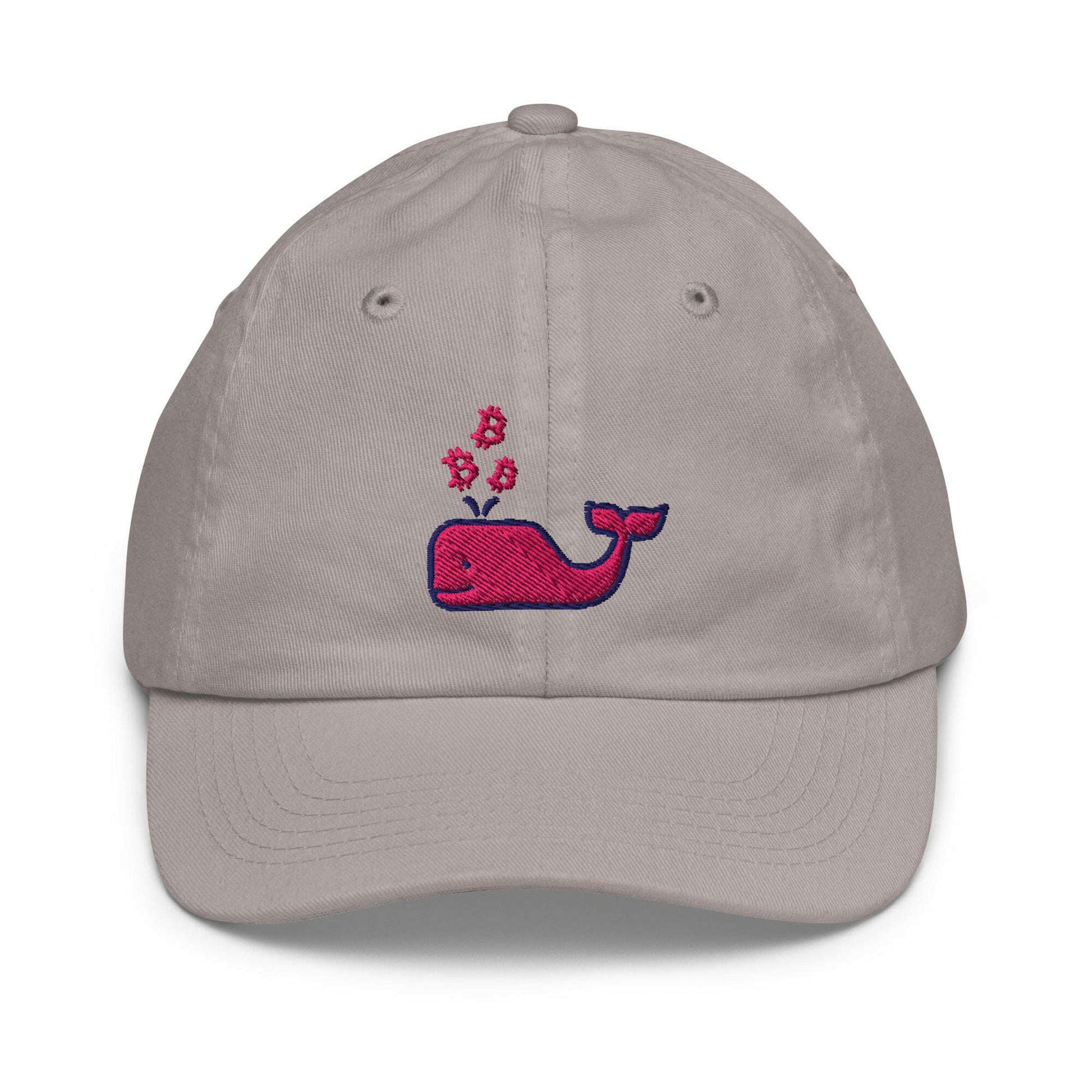 Bitcoin Whale / Kids Pink Bitcoin Hat - Lil'B Hats - The Orange Habit