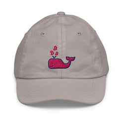 Bitcoin Whale / Kids Pink Bitcoin Hat - Lil'B Hats - The Orange Habit