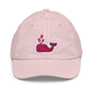 Bitcoin Whale / Kids Pink Bitcoin Hat - Lil'B Hats - The Orange Habit