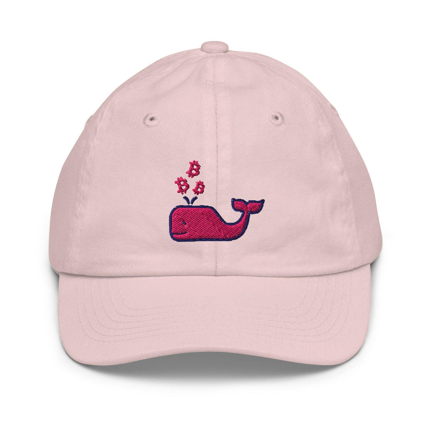 Bitcoin Whale / Kids Pink Bitcoin Hat - Lil'B Hats - The Orange Habit