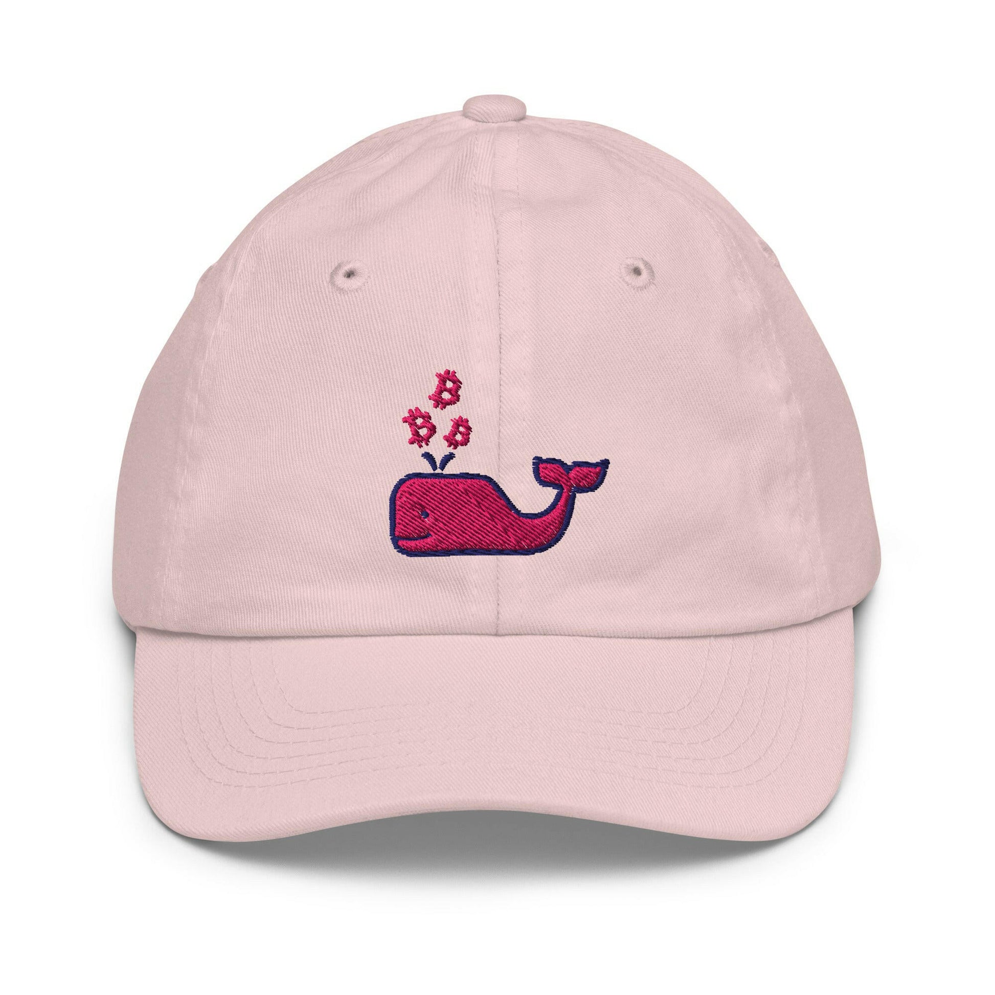 Bitcoin Whale / Kids Pink Bitcoin Hat - Lil'B Hats - The Orange Habit