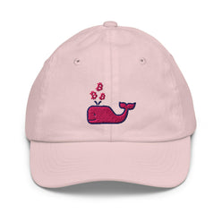 Bitcoin Whale / Kids Pink Bitcoin Hat - Lil'B Hats - The Orange Habit