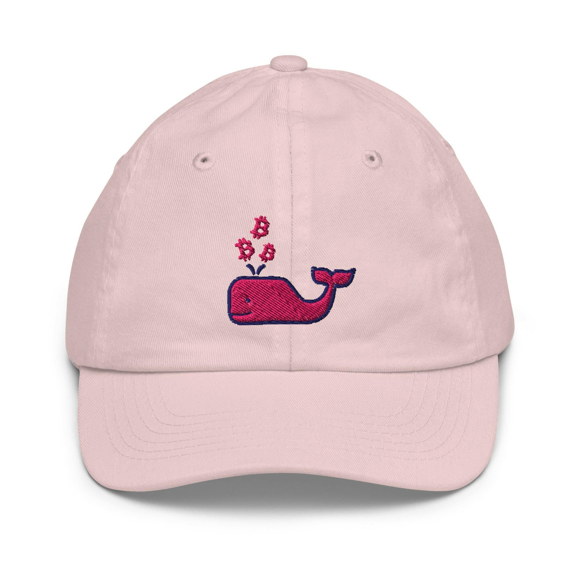 Bitcoin Whale / Kids Pink Bitcoin Hat - Lil'B Hats - The Orange Habit