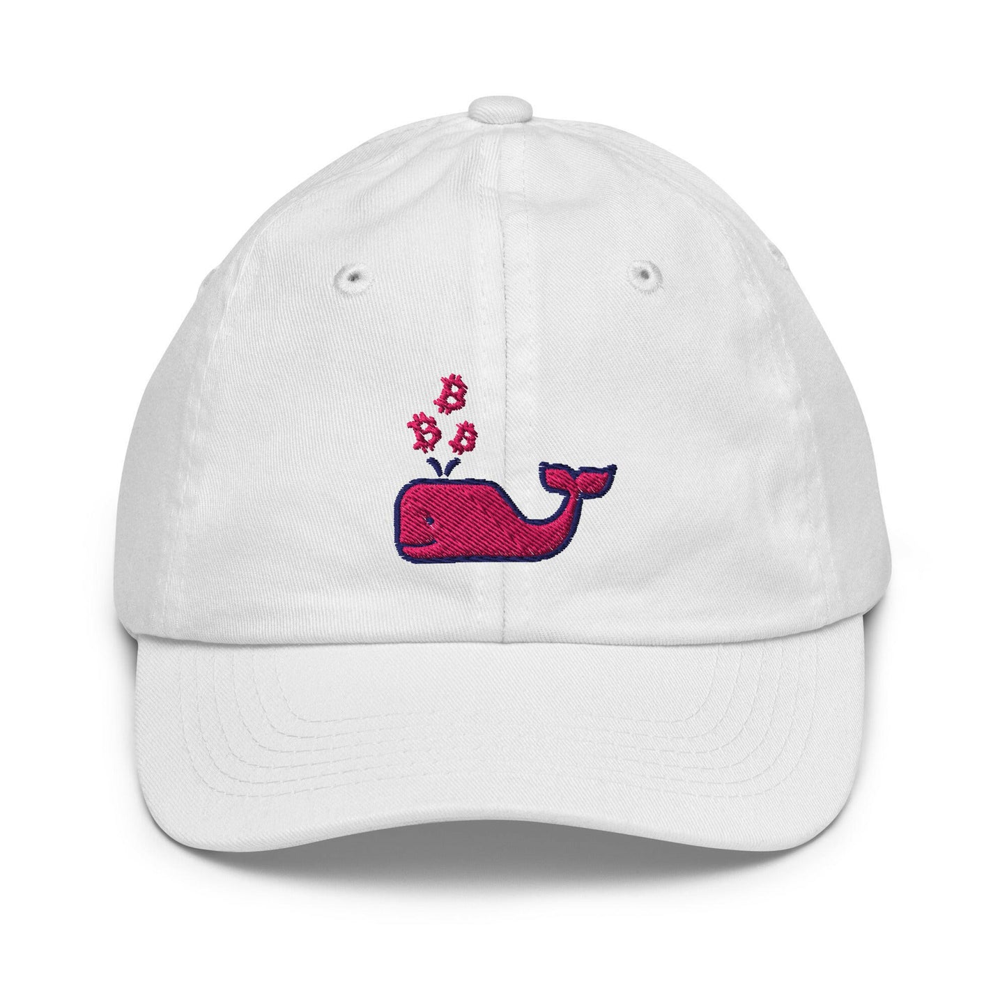 Bitcoin Whale / Kids Pink Bitcoin Hat - Lil'B Hats - The Orange Habit
