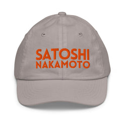 NAKAMOTO / Kids Bitcoin Hat - Lil'B Hats - The Orange Habit