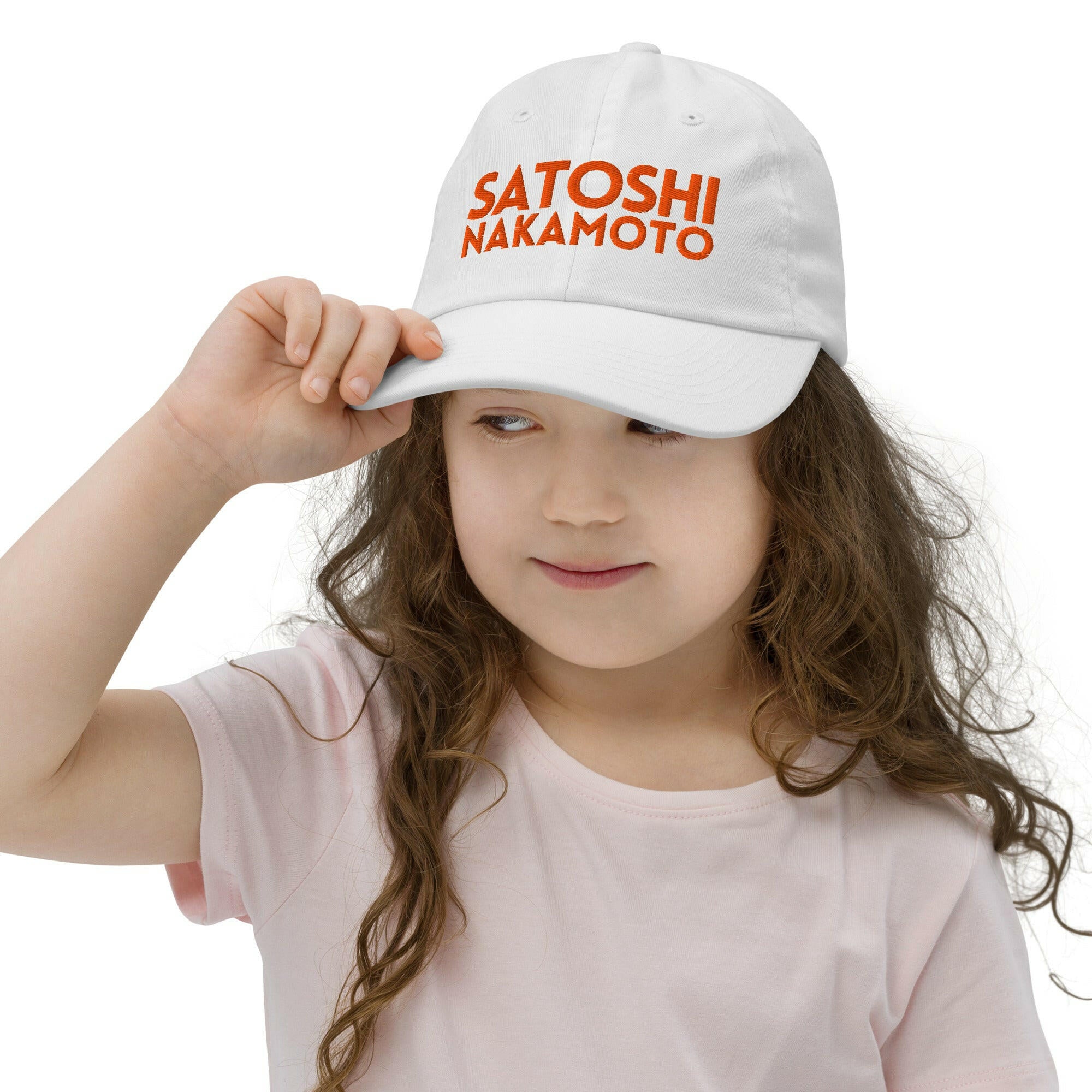 NAKAMOTO / Kids Bitcoin Hat - Lil'B Hats - The Orange Habit