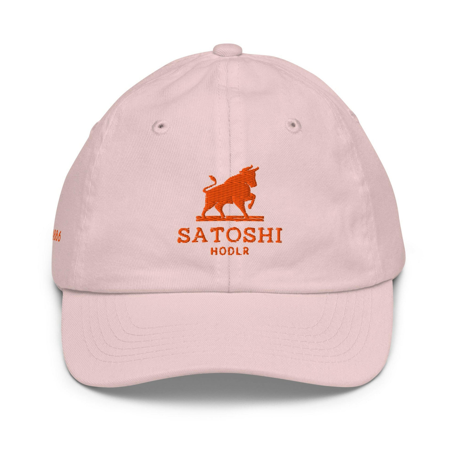 SATOSHI HODLR / Kids Bitcoin Hat - Lil'B Hats - The Orange Habit