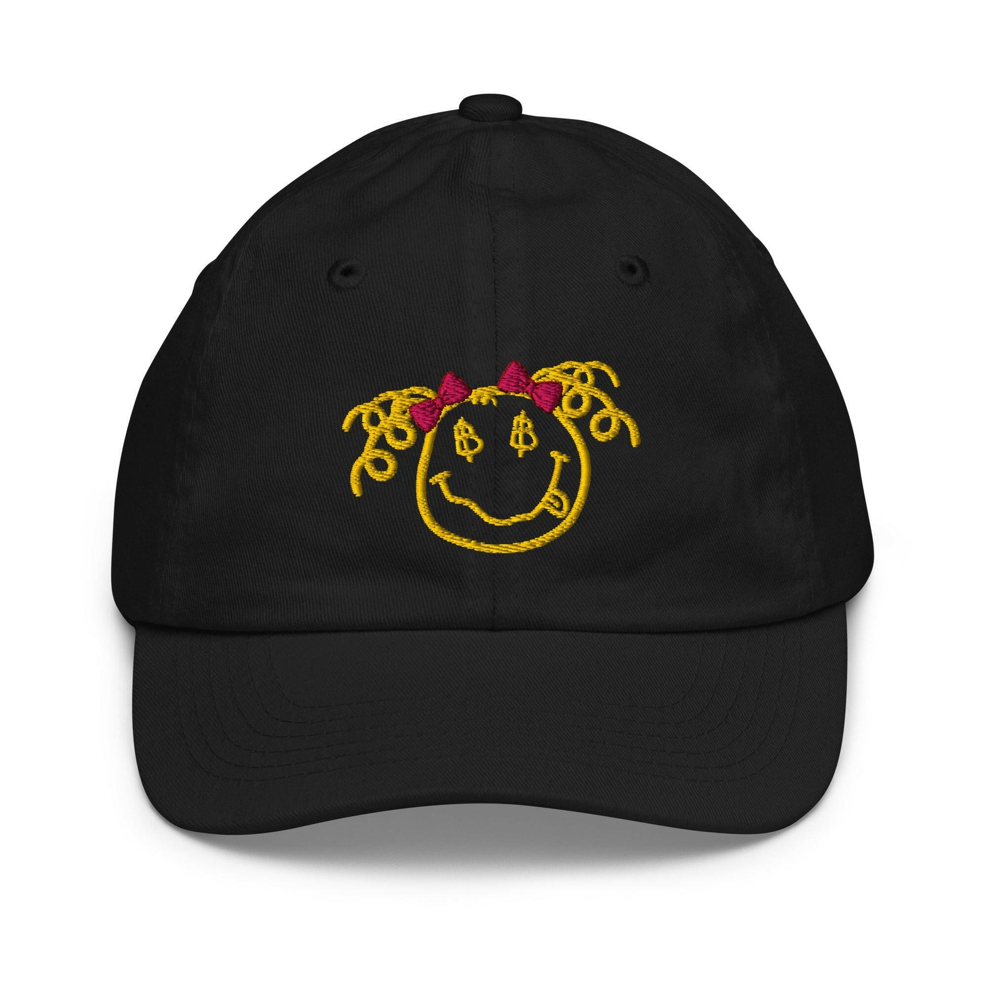 SATOSHI SMILES / Girls’ Bitcoin Hat - Lil'B Hats - The Orange Habit